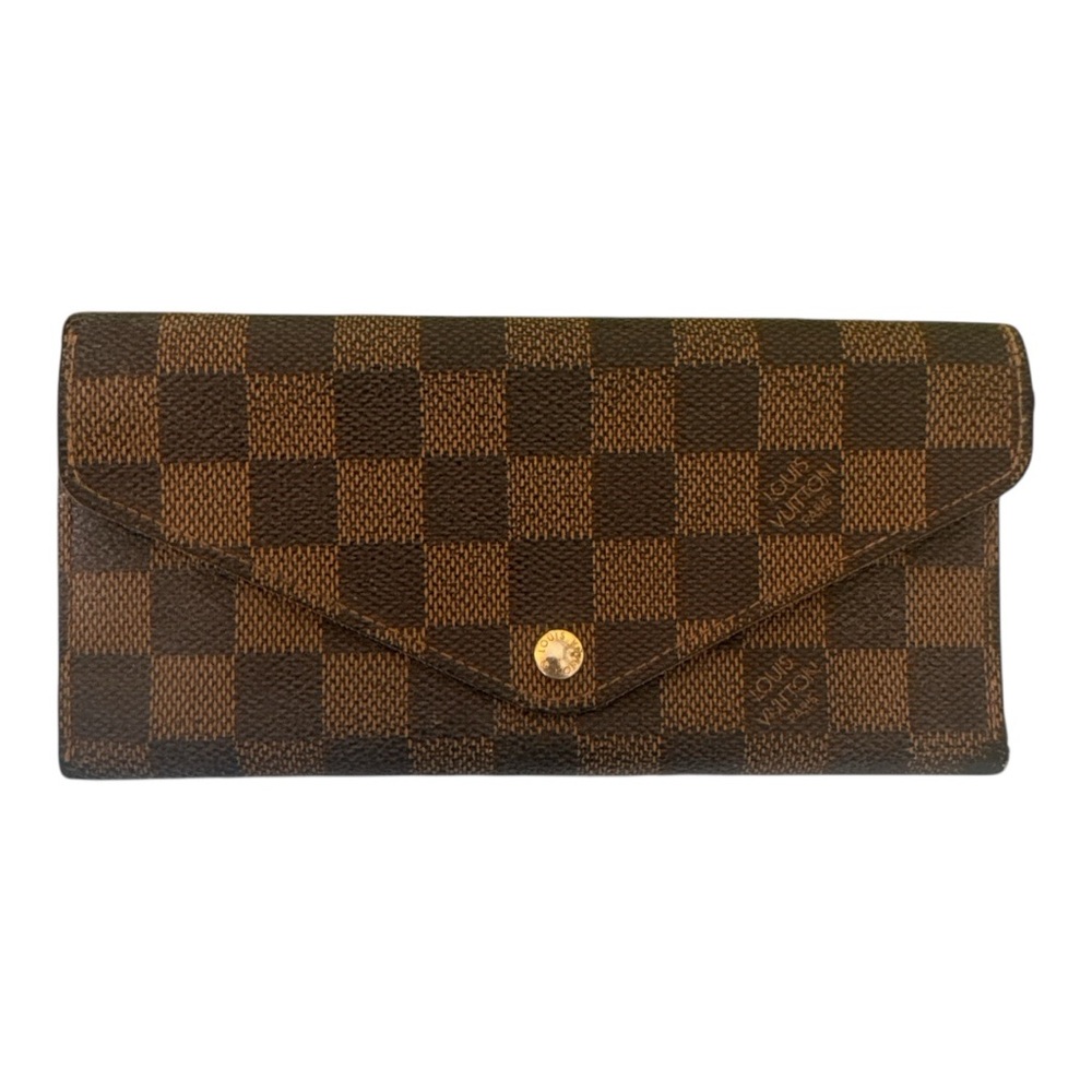 Louis Vuitton Brown Damier Ebene Wallet